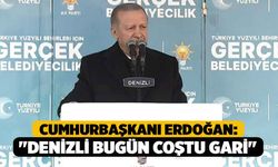 Cumhurbaşkanı Erdoğan: "Denizli Bugün Coştu Gari"