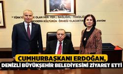 Cumhurbaşkanı Erdoğan, Denizli Büyükşehir Belediyesini Ziyaret Etti