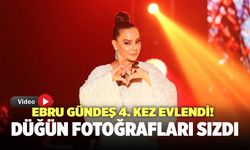 Ebru Gündeş Dördüncü Kez Evlendi, Fotoğrafları Sızdı!