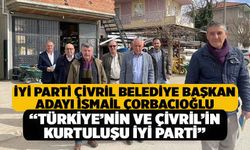 İYİ Parti Çivril Belediye Başkan Adayı İsmail Çorbacıoğlu, “Türkiye’nin ve Çivril’in Kurtuluşu İYİ Parti”