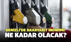 Denizli’de Akaryakıt İndirimi! Yeni Fiyat Ne Kadar?