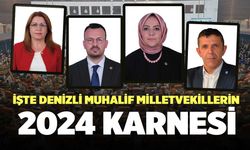 İşte Denizli Muhalif Milletvekillerin 2024 karnesi