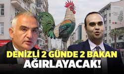 Denizli 2 GÜNDE 2 BAKAN AĞIRLAYACAK!