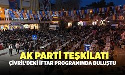AK Parti Teşkilatı Çivril’deki İftar Programında Buluştu