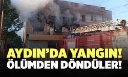 Aydın’da Yangın! Ölümden Döndüler!