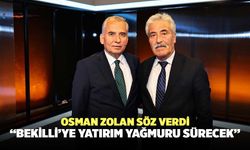 Osman Zolan Söz Verdi “Bekilli’ye Yatırım Yağmuru Sürecek”