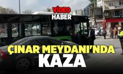 Denizli Çınar Meydanı'nda Kaza