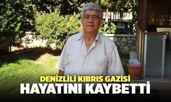 Denizlili Kıbrıs Gazisi Cuma Eren Hayatını Kaybetti