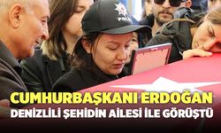Cumhurbaşkanı Erdoğan Denizlili Şehidin Ailesi İle Görüştü