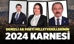 Denizli AK Parti Milletvekillerinin TBMM 2024 Karnesi