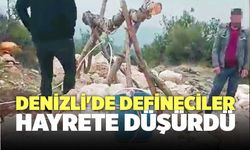 Denizli'de Defineciler Hayrete Düşürdü