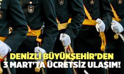 Denizli Büyükşehir’den 3 Mart'ta Ücretsiz Ulaşım