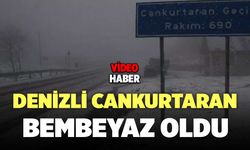 Denizli Cankurtaran Bembeyaz Oldu