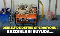 Denizli’de Define Operasyonu! Kazdıkları Kuyuda Yakalandılar!