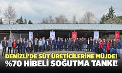 Denizli’de Süt Üreticilerine Müjde! %70 Hibeli Soğutma Tankı!