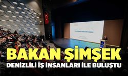 Bakan Şimşek Denizlili İş İnsanları İle Buluştu