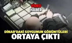 Dinar'daki Soygunun Görüntüleri Ortaya Çıktı