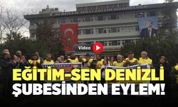 Eğitim-Sen Denizli Şubesinden Eylem!