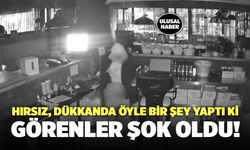 Ankara'da Hırsızın Yaptığı Hareket Şok Etti!