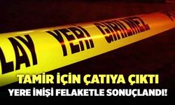 Antalya’da Çatıya Çıkan Adam Yere Düşerek Hayatını Kaybetti!
