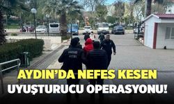 Aydın’da Nefes Kesen Uyuşturucu Operasyonu! Onlar Kaçtı, Polis Kovaladı!