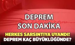 Balıkesir’de Deprem! Kaç Büyüklüğünde Oldu?