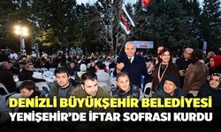 Denizli Büyükşehir Belediyesi, Yenişehir'de İftar Sofrası Kurdu