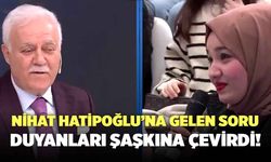 Nihat Hatipoğlu’na Gelen Filtreli Fotoğraf Sorusu Duyanları Şaşırttı!