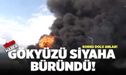 İzmir'de Gökyüzü Siyaha Büründü!