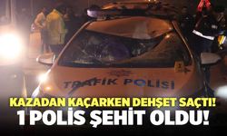 Kazadan Kaçarken Dehşet Saçtı! 1 Polis Şehit Oldu