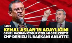 Kemal Aslan'ın Adaylığını Genel Başkan Özgür Özel Mi Geri Çekti?