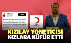 Kızılay Yöneticisi Kızlara Küfür Etti