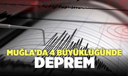 Muğla’da 4 Büyüklüğünde Deprem