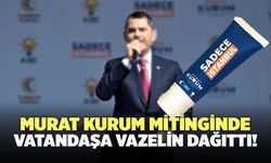 Murat Kurum Mitingde Vazelin Mi Dağıttı?