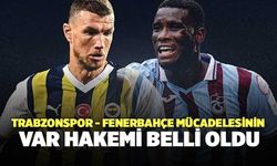 Trabzonspor - Fenerbahçe Mücadelesinin VAR Hakemi Belli Oldu