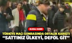 Türkiye Maçı Sonrasında Ortalık Karıştı “Sattınız Ülkeyi, Defol Git”