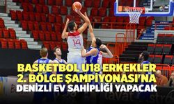 Basketbol U18 Erkekler 2. Bölge Şampiyonası'na Denizli Ev Sahipliği Yapacak