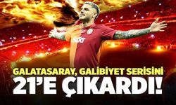 Galatasaray Galibiyet Serisini 21’e Çıkardı!