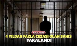 4 Yıldan Fazla Cezası Olan Şahıs Yakalandı