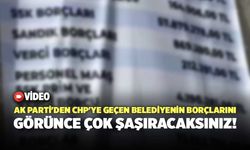 AK Parti'den CHP'ye Geçen Belediyenin Borçları Vatandaşı Şoka Uğrattı