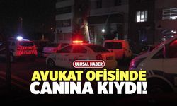 Avukat Ofisinde Canına Kıydı!