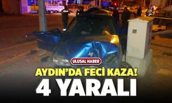 Aydın’da Feci Kaza! 4 Yaralı