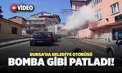 Bursa’da Belediye Otobüsü Bomba Gibi Patladı!