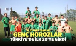 Genç Horozlar Türkiye'de İlk 20'ye Girdi!
