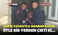 Afyon’da Hapis Cezasıyla Aranan Kadının Saklandığı Yer Şok Etti!