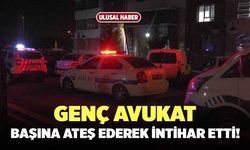 Kayseri'de Genç Avukat Başına Ateş Ederek İntihar Etti!