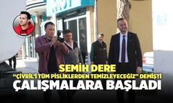 Semih Dere “Çivril’i Tüm Pisliklerden Temizleyeceğiz” Demişti, Çalışmalara Başladı