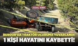 Burdur’da Traktör Kazası! 1 Kişi Hayatını Kaybetti!