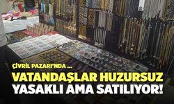 Çivril Pazarı’nda Vatandaşlar Huzursuz Yasaklı Ama Satılıyor!