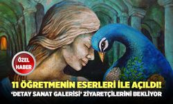 11 Öğretmenin Eserleri İle Açıldı! ‘Detay Sanat Galerisi’ Ziyaretçilerini Bekliyor